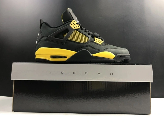 1st Kicks Jordan Retro 1030 4 Thunder 308497- Air TopPick 1120